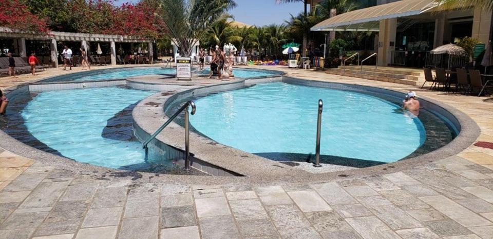 Lacqua diroma com fogão, geladeira, micro-ondas, Park aquático 24h, acomoda até 5 pessoas Hotel Caldas Novas Exterior foto